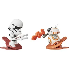 Star Wars Battle Bobblers BB-8 vs Stormtrooper figurica s ščipalko - Hasbro slika 2