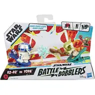 Star Wars Battle Bobblers R2-D2 vs Yoda figurica s ščipalko - Hasbro