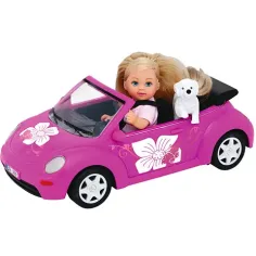 Steffi Love Évi + Volkswagen Beetle - Simba Toys slika 2