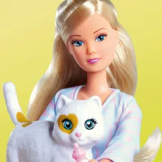 Steffi Love: Svetlolasa lutka Steffi z mucami in dodatki 29 cm - Simba Toys slika 2
