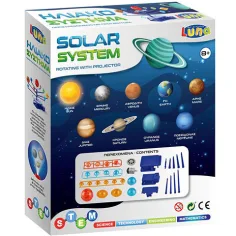 STEM: Sončni sistem s projektorjem Znanstveni igralni set slika 2