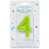 Številčna sveča z zvezdicami 4