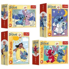 Stitch 54-delni mini puzzle v več različicah 1-del - Trefl