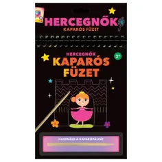 Ustvarjalni zvezek za praskanje – princeske slika 1