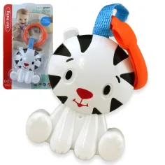 Sun Baby: Veseli beli tiger BPA brez baby ropotuljica
