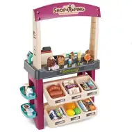 Supermarket 55-delni igralni komplet s svetlobnimi in zvočnimi efekti