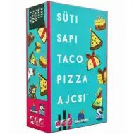 Süti, sapi, taco, pizza, ajcsi Družabna igra - V MADŽARŠČINI