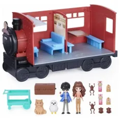 Svet Harryja Potterja: Harry Potter Magical Minis Vlak za Bradavičarko Igralni set s figuricami - Spin Master slika 3