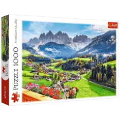 Sveta Magdalena, Dolomiti, Italija 1000-delni puzzle - Trefl