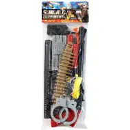 SWAT oprema in puška z naboji s sesalnimi ploščicami