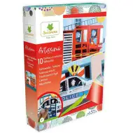 Sycomore: Artissimo Okrašuj s kovinsko folijo Kreativni set - Járművek