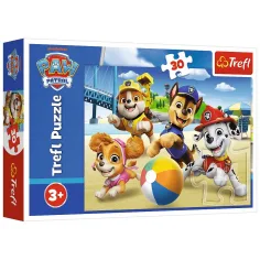 Paw Patrol Psi na plaži 30-delni puzzle - Trefl slika 1