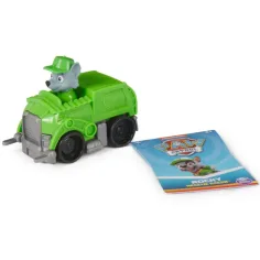Paw Patrol: Rescue Racers Rocky s smetarskim vozilom - Spin Master