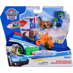 Paw Patrol: Iskanje in reševanje potegni Rocky vozilo s figurico - Spin Master