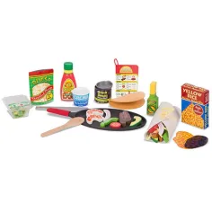 Takos in tortilja Igralni set za pripravo hrane - Melissa & Doug slika 3