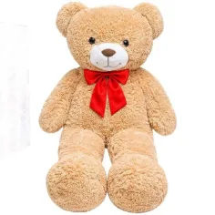 Teddy Greetings: Honey Hugs plišasti medvedek rdeča darilna škatla 120cm