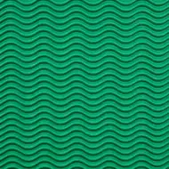 Temno zeleni dekorativni 3D valoviti karton B2 50x70cm