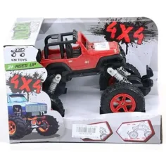 Terenski avtomobil z vzmetmi 4x4 zelene barve slika 2
