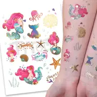 Tetovaže z nalepkami TyToo: Morska deklica