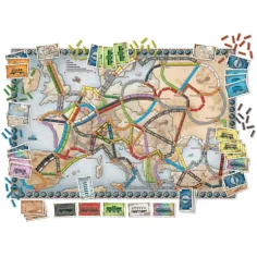 Ticket to Ride Evropa družabna igra slika 3