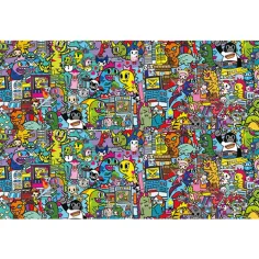 Tokidoki 1000-delna panoramska sestavljanka - Clementoni slika 2