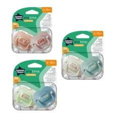 Tommee Tippee: AnyTime 2-delni komplet dude za zobne aparate (6-18 mesecev) slika 2