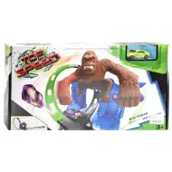 Top Speed: King-Kong dirkalna steza s 360° dvojno super zanko, s figurico gorile, avtomobilčkom 1/64