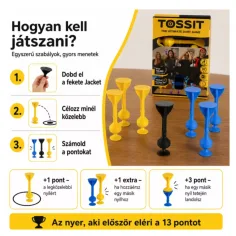 Tossit Starter Pack modro-rumena silikonska tarča za metanje slika 3