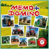 Traktorji Memo - Domino Družabna igra - Piatnik
