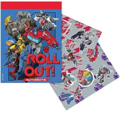 Transformerji set za barvanje 54x27cm slika 3