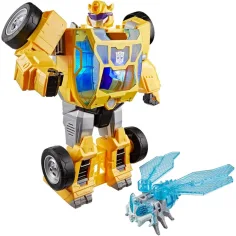 Transformers CYBERWORLD Bumblebee Power Spark robotska figurica - Hasbro slika 2