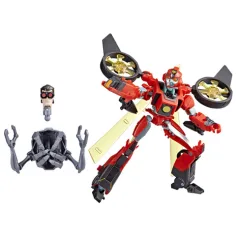 Transformers: EarthSpark Deluxe Terran Twitch preoblikovalna robotska figurica – Hasbro slika 2