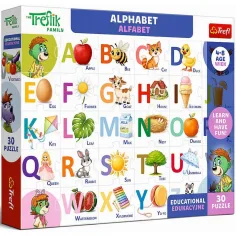Treflik Abeceda poučni 30-delni puzzle - Trefl