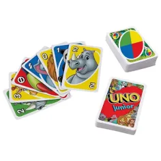 UNO Junior živalska igra s kartami - Mattel slika 2