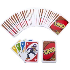 UNO Super Mario kartična igra - Mattel slika 2