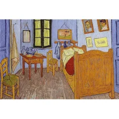 Van Goghova soba v Arlesu, Van Gogh - 500 delni puzzle s okvirjem - Trefl slika 2