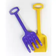 Velika lopata z grabljami