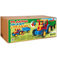 Velikanski traktor s prikolico - Wader slika 2