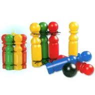 Veliki 6-delni komplet za kegljanje - D-Toys