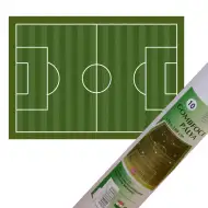 Veliko igrišče za nogomet z gumbi v tubi 120 x 184 cm