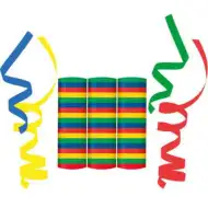 Vijugasti trakovi v 4 barvah 3x18