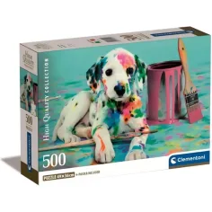 Visokokakovostna kolekcija - Dalmatinski mladič 500 delni puzzle - Clementoni