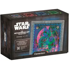 Vojna zvezd Metamorfična Klasična trilogija 520 delni puzzle s okvirjem in RGB LED osvetlitvijo – Clementoni