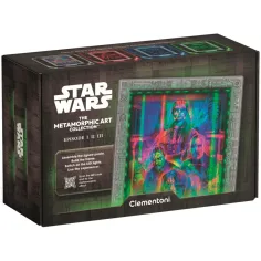 Vojna zvezd Metamorfični 520-delni puzzle s okvirjem in RGB LED osvetlitvijo - Clementoni