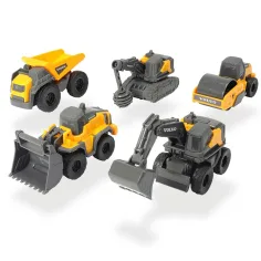 Volvo mini gradbena vozila 5-delni set - Dickie Toys slika 2