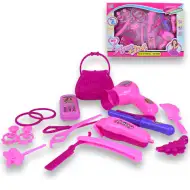 Vouge Girl: 12-delni lepotilni set s frizerskimi pripomočki, telefonom in uhani