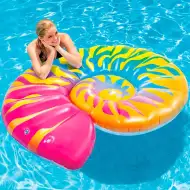 Vzmetnica Mavrična školjka morskega polža 157x127x25cm - Intex