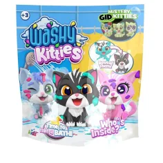 Washy Friends: Color Reveal Barvni mačji presenečenjski paket različne 1kos