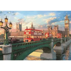 Westminstrski most ob sončnem zahodu 500-delni HQC kompaktni puzzle - Clementoni slika 2