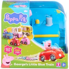 Whizz-Around Peppa prašiček George mali modri vlak